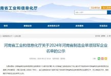 高服精細篩分設(shè)備榮獲“2024年河南省制造業(yè)單項冠軍企業(yè)”